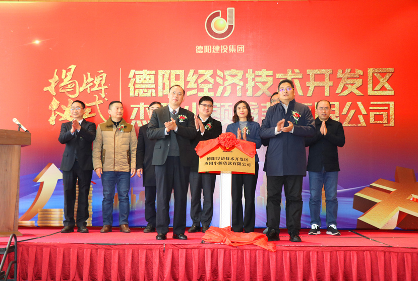市委常委、副市長(zhǎng)藍(lán)益民蒞臨杰陽(yáng)小貸公司揭牌儀式